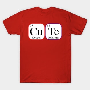 Cute - Elements of Periodic Table T-Shirt